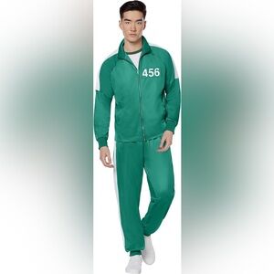 New Spirit Halloween Adult Squid Game Player Costume 456 adult size XL